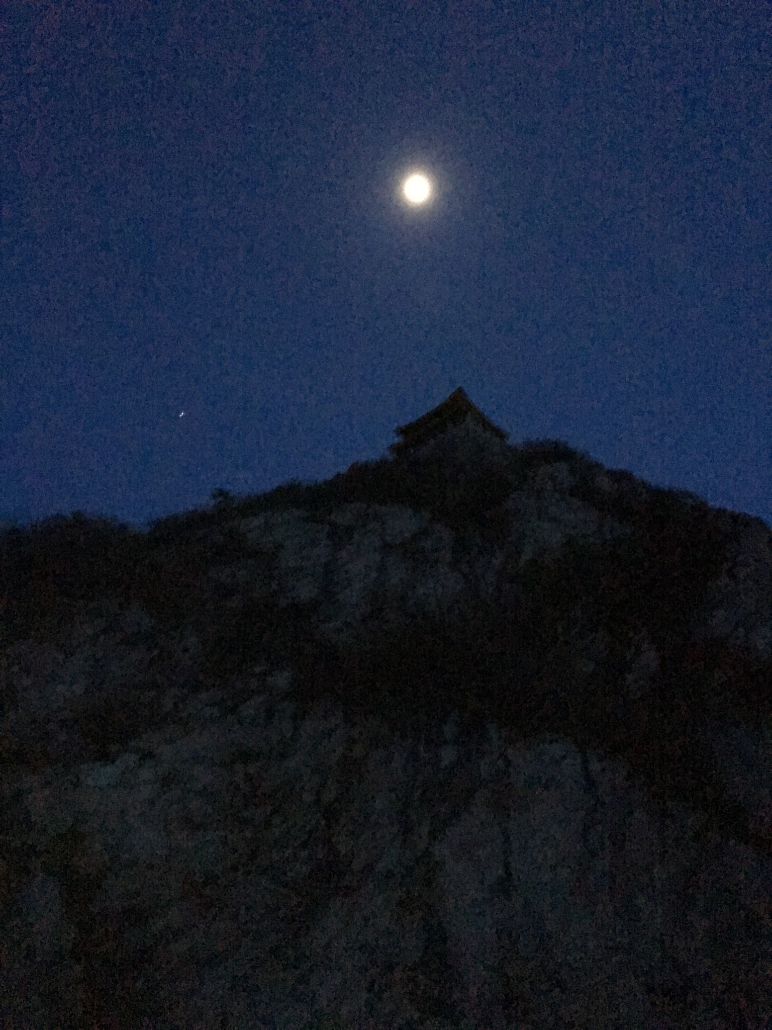 晚上山上太冷了,温度大约在4-7度左右,所以,一定带着羽绒睡袋,如果还